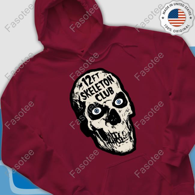 12Ft Skeleton Club Long Sleeve T Shirt